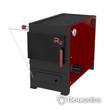 Твердотопливный котел Термокрафт R2 15 кВт конфорка термометр круглый выход в Ирбите